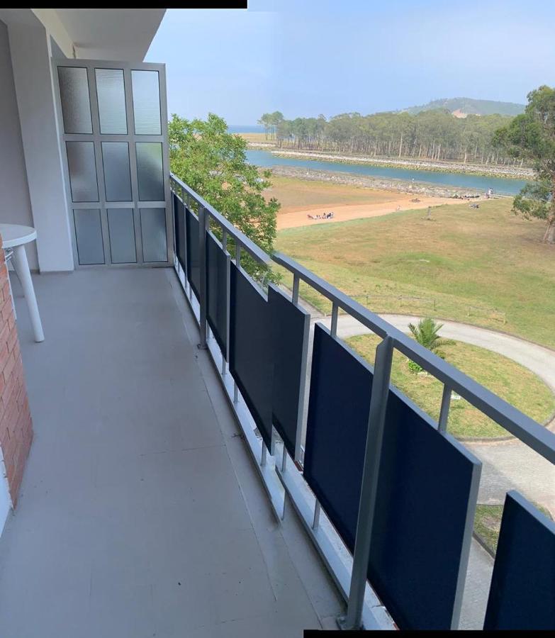 Playa Del Puntal I Villaviciosa Primera Linea Playa Kültér fotó