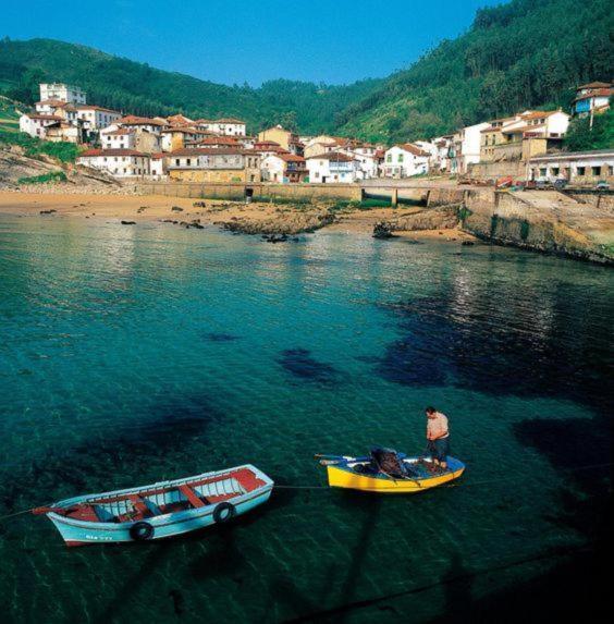 Playa Del Puntal I Villaviciosa Primera Linea Playa Kültér fotó