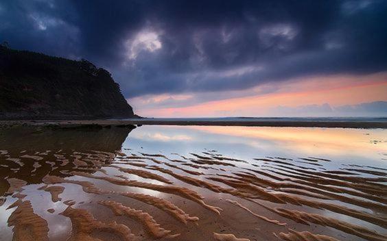 Playa Del Puntal I Villaviciosa Primera Linea Playa Kültér fotó